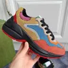 Luxury multicolor skor kvinnor män sko högkvalitativa märke designer sneakers så cool stil storlek 35-44 modell rzsd01