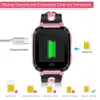 Orologio intelligente per bambini Chiamata impermeabile Smartwatch GPS Localizzatore di posizione anti-perso Orologio per telefono per bambini Regali per ragazze dei ragazzi