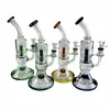 Bong Narghilè Nuovo design Bong Pipa ad acqua in vetro Bong con labbra colorate 14mm Joint Beaker Oil Rigs