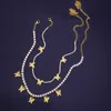 Pendanthalsband 2st Fashion Fj￤rilshalsband Tennis Chain Choker f￶r kvinnors uttalande Bling Rhinestone Set Wholesale Jewelry
