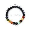 Beaded Strands Selling Universe Galaxy Solar System Eight Planets Guarding Stars Natural Stone Couples Bracelets For Women Men Jewel Fawn22