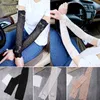 Mittens Summer Women Sexy Lace Covered Arm Sleeve Sunscreen Long Lace Fingerless Mittens Elastic Sleeve Ladies Driving Gloves Y0827