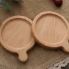 Cup Mats Houten onderzetters Zwarte Walnoot Koffie Thee Wood Mat Bowl Pad Theepot Drink Coaster Home Bar Tools