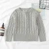 Autumn Winter Baby Girls Pullover Sweaters Soft Cotton Boys Knitted Candy Color Kids Ribbed Sweater Children's Clothing 211201