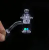 45 90 Grad Quarz Banger Nail Cyclone Spinning Carb Cap Terp Pearl für Bongs Dab Rigs männlich weiblich Wachs Ölbrenner Rohre