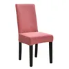 Cadeira cobre cor cinza spandex seck assento protetor slipcovers para El Banquete casamento universal tamanho