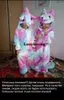 Stitch Onesies Adulto Pijama Unissex Azul Rosa Stich Cosplay Roupa de Festa Anime Pijama Meninos Meninas Pijamas Crianças Mulheres Pijamas 211109