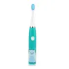 5 Modos Elétrico Toothbrush Cleaner W / 2 Cabeças de Escova para Adolescentes Crianças - Verde