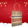 Wrap prezent Boże Narodzenie prezent torba Party Wrapping Christmas Dekoracje Kraft Paper Torba 5 Styl T2I52403