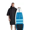 Hiturbo Diving Vestaglia da cambio Accappatoio lungo da esterno Poncho da surf impermeabile antivento da spiaggia