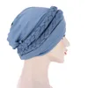 Bohemia estilo mulheres turbante chapéu moda trança nó lady cachecol hijab muçulmano hijab para mulheres acessórios de cabelo a perda de cabelo