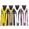 2021 Hosenträger für Erwachsene, Damen und Herren, X-Rücken, 2,5 cm breit, verstellbar, solide, gerade Clip-Hosenträger für Hosen, 37 Farben