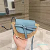 Designer- Classic Mini Bag Stitching Sweet Bow Bags Saddle Package Fashion Ladies Purse Party Casual Shoulder bags