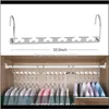 Cintres Racks Est Organisation De Stockage De Vêtements En Métal Pliant Armoire Porte-Vêtements Cintre Pour Sécher Chaussettes / Serviettes Hrvqk 408Tl