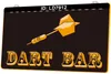 LD7912 Beer Bar Club Darts Light Sign 3D Gravure