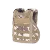 7 Färg Mini Tactical Vest Outdoor Molle Västar Vinflaska Skydd Dryck Kylare Justerbar Dryckeshandtag lla9192