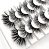 8 PAYLAR 3D Mink kirpikler doğal sahte kirpikler dramatik hacim sahte makyaj kirpik uzantısı karışık stiller güzellik19088999