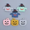 2021 Halloween Baby Teetther Pumpkin Ghost Molar Tandjes Speelgoed Siliconen Bijtenders M3773