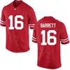 Chen37 College NCAA Ohio State Buckeyes Football 3 Michael Thomas Jersey 12 Cardale Jones Braxton Miller JT Barrett Black Red White Man Woman Kids