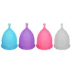 Wholesales Mestrual Cups Hygiener Period For Women 100% Medical Grade Silicone Menstrual Cup Reusable Soft