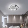 Nordic Luxury LED Ceiling Lights Gold Black Dining Room Kitchen Studyroom Bedroom Hall Indoor Home Decorative Lamps AC90-260V