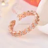 Adjustable Diamond Arrow Ring Band Finger Rose Gold Open Rings for Women Fashion Jewelry Will and Sandy