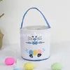 Forniture per feste Easter Bunny Secchi uova Borse giocattolo borse coniglio cestino creativo casa fornitore per bambini festival regalo partito tota decorazione