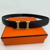 Fashion Women Belts Men Designers Waistband Mens Luxury Designer Cowskin Cowhide Belt Big Letter Buckle Classic 3.5cm Width With Box Gold