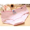 4Pcs/Lot Candy Color Girl Panties Heart Underwear Briefs Cotton Lingerie Soft Comfortable Panty WholesaleNH0032 2462 Q2