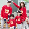 Christmas Clothes Family Matching 100%Cotton T-shirt Mother Father Baby Outfits CE120 211229