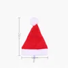 1P Cute Pet Christmas Hat Piccoli animali Gatto Cane Cappello da Babbo Natale Capodanno Natale Cosplay Home Party Pet Costume Decorazione Forniture