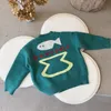 Style for Autumn and Winter Boys Girls Cartoon knitted long sleeve Sweaters Children's Cute Vest 210508