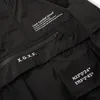 Men Hip Hop Streetwear Jacket Coat Black Windbreaker Cargo Jacket Pullover Harajuku 2021 Hooded Track Jacket Tactical Outwear p0804