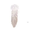 NEWDream Catchers för sovrum Tassel väggbonad Blessing Gift Handgjorda Dreamcatchers Heminredning Feather Ornament Craft 3 färger RRD11545