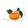 Broches, broches accessoire dessin animé huile goutte à goutte broche citrouille plante simulation Halloween