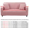 1/2/3/4/5 seats Plaid Jacquard Sofa Cover For Living Room Solid Color All-inclusive Elastic Corner Couch Slipcover Home Decor 211207