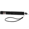 Krachtige Laser Pen Groene Laser Pointer Licht Harde anodiseren Zwarte Pointer Pen 303 Verstelbare focus 532nm voor jachtklimmen