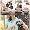 1000 ml glas Franse Press Pot Filter Cafetiere Tea Coffee Maker Manual French Presses Pot Coffee Maker Coffee Tool 210408