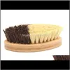 Bamboo Sisal Palm 2 In 1 Vegetables Fruits Brush Kitchen Pot Dish And Bowl Cleaning Brushes Qos9M Z2Edv