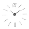 Zegar ścienny Duże dekoracyjne zegary Home Decor 3D DIY Naklejki ścienne Salon Reloj Mural Naklejki