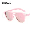 Gaooze Kid Round Rounds Sunglasses Womens Formancable PC نظارات Antiglare Gsses Glasses Gans Mans LXD508
