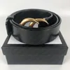 2021 Klassieke Merkriemen Designer 7 Stijl 3 8 Brede Riem Heren Goud Zilver Brons en Zwarte Gesp Met box258s