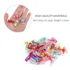 Sewing Notions & Tools 20pcs Clips Job Foot Case Multicolor Plastic Fabric Clamps Patchwork Hemming Accessories Crafting Knitting Paper