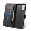 Portfel Skóra Telefon Case dla Samsung S30 Ultra S20 S21 NOTE20 A71 A51 A31 A21 A11 A01 Core A12 A02S Luksusowy Stojak Ochronny Obudowa Ochronna