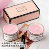 2pcs/box Soy Wax Scented Candle Romantic Aromatherapy Candle Glass smokeless Eco-friendly Candle 5*3cm Gift Set