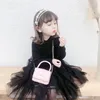 Słodkie Księżniczka Akcesoria Cukierki Kolor Dzieci Messenger Torebki Dziewczyny Moda Koreański Wersja Jasny Diament Rodzic-Child Torba Hurtownie Cute Little Pocket Gift