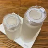 Sublimation Milchglasbecher Saftflasche 400 ml/14 Unzen 500 ml/17 Unzen Getränkebecher Milchbecher Umweltfreundliches, gerades Büroauto-Geschäftstrinkgeschirr CG001