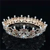 Couronne de diadème de reine baroque rétro pour femmes, coiffure de mariée, bijoux de mariage, danse luxueuse, accessoires pour cheveux X0625