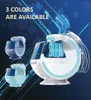 Multifunktion Smart Ice Blue Ultraljud RF Aqua Skin Scrubber Dermabrasion med hudanalyssystem