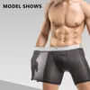 Running Shorts Men Summer Ice Silk Quick Dry Short Pants Hight Elastic Comfort Sport Fitness Gym Training Workout Bottoms3024340